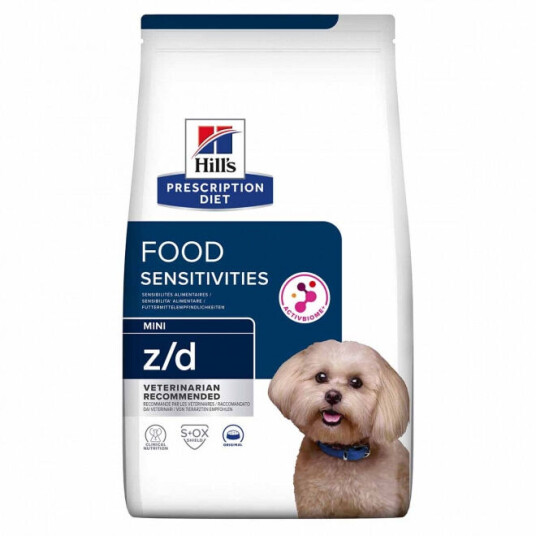 Hill's Prescription Diet z/d Mini Original 1 kg - Tørrfôr for hund med matallergi Hill's Prescription Diet z/d Mini Original 1 kg - Tørrfôr for hund med matallergi