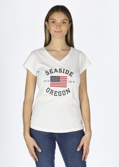 Oregon Tee W White 38  Strandklær