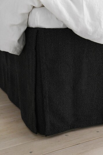 Ellos Home Sengekappe Altro i bouclé høyde 60 cm Grå