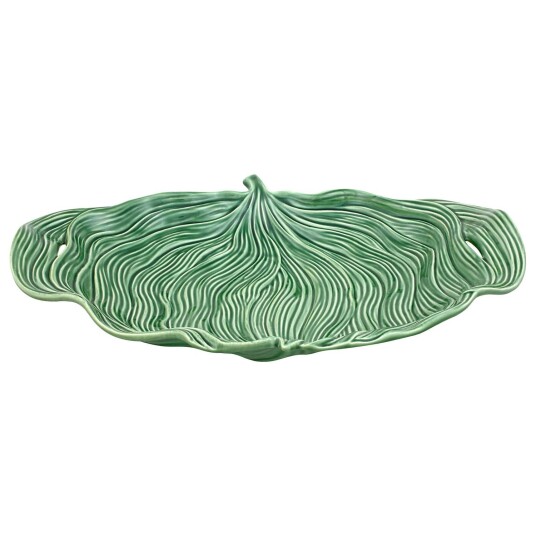 Bordallo Pinheiro Leaves Folhas Serveringsfat 33x44,5 cm