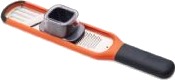 Joseph & Joseph Joseph Joseph Handi-Grate 2-in-1 Mini Grater & Slicer, Flatt rivjern, Oransje, Rustfritt stål, Rustfritt stål, Rustfritt stål, 290 mm, 65 mm