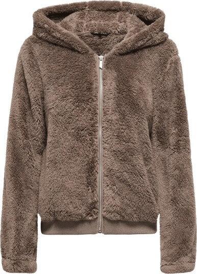 ONLY Onlnewanna Contact Sherpa Jkt Otw Noos Brown L