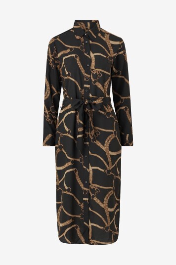 Ralph Lauren Lauren  Skjortekjole Poly Cdc 79 dress Svart