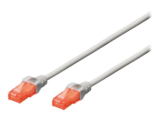 Digitus 50 cm RJ-45 Cat 6 UTP Koblingskabel Grå