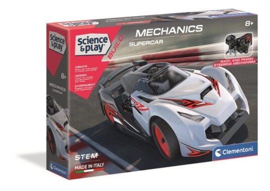 Clementoni Mekanisk laboratorium Hypercar Clementoni Mekanisk laboratorium Hypercar