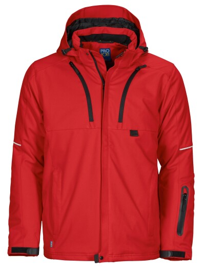 ProJob 3407 Fôret Funksjonsjakke Red 4XL ProJob 3407 Fôret Funksjonsjakke Red 4XL
