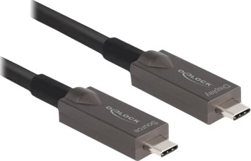 Delock Usb-Kabel 24 Pin Usb-C Hann Til 24 Pin Usb-C Hann Usb 3.2 Gen 2 3 A 5 M Usb Power Delivery 60W 4 K 144 Hz 3840 X 2160 Støtte Up To 10 Gbps Data Transfer Rate Støtter 2 Baner Displayport 1.4 Støtte For Dp Alt-Modus 4K3