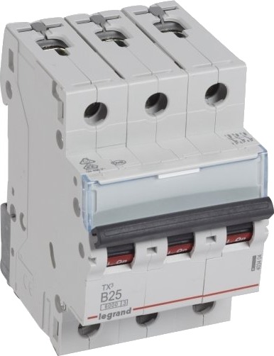 Legrand Tx3, Miniatyr-Automatsikring, Type B, Ip20, 240 - 415 V Legrand Tx3, Miniatyr-Automatsikring, Type B, Ip20, 240 - 415 V