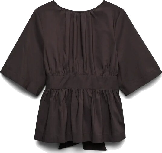 Vero Moda Vmfriba 2/4 Detail Top Wvn Brown M