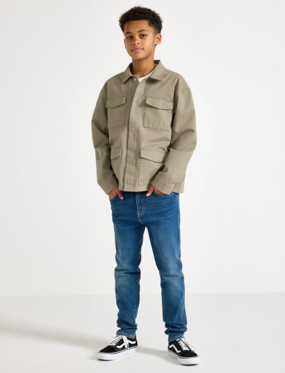 Lindex Cargo Jacket Khaki green 140