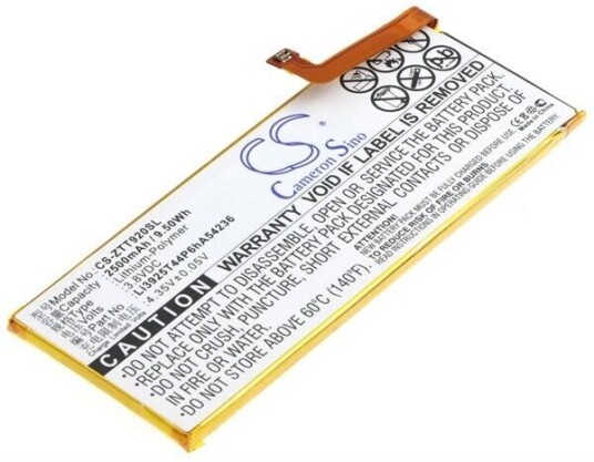 ZTE Blade S7 Dual SIM TD-LTE batteri (2500 mAh 3.8 V)