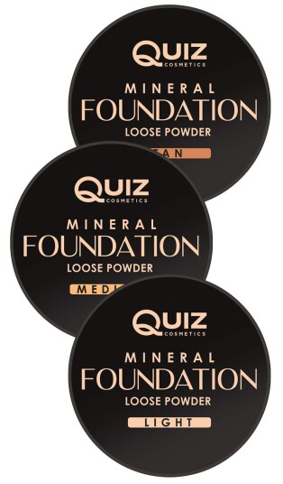 Mineralfoundation Løs kraft Quiz Cosmetics Mineralfoundation Løs kraft Quiz Cosmetics