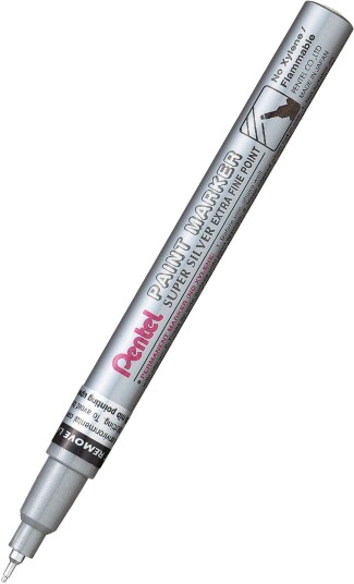 Pentel MFP10-Z Paint Marker 1mm S??lv