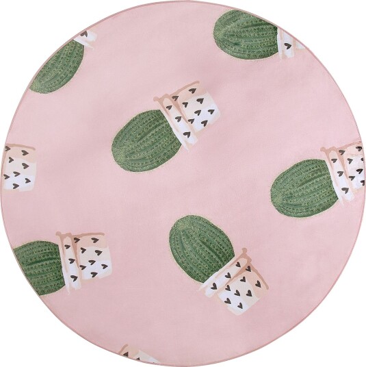 Eldivan Ryeteppe 120x120 cm - Rosa