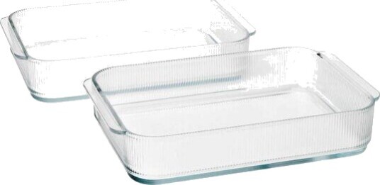 Stelton   Pilastro ildfast form 33,1x20,7 cm 2 stk klar