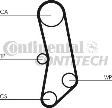 Registerrem CONTITECH CT503