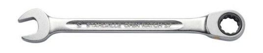 Stahlwille 40170909 17F 9 Flach Ringskraldenøgle Stahlwille 40170909 17F 9 Flach Ringskraldenøgle
