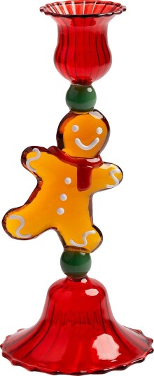 &k Amsterdam   Lysestake «Merry Gingerbread»   Flerfarget