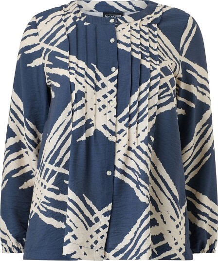 Pont Neuf Bluse Blouse Blå Pont Neuf Bluse Blouse Blå