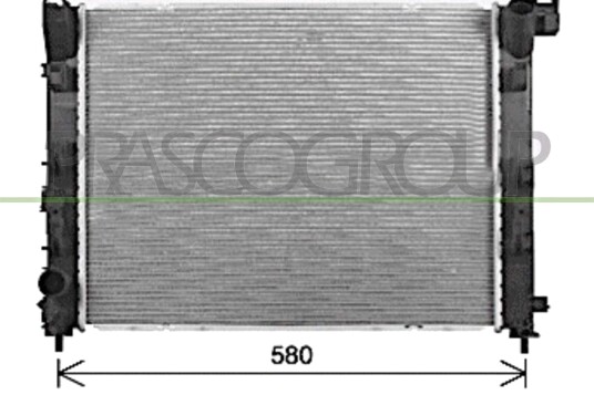 PRASCO DA730R001 Radiator motorkjøling