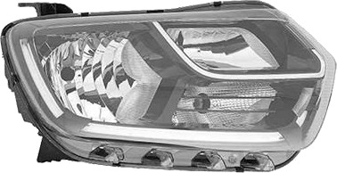 VAN WEZEL 1557962 Frontlykter
