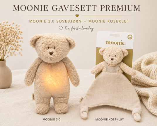 Moonie Bamse Gavesett Premium