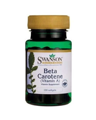 Swanson - Beta Carotene - 7500mcg - 100 softgels