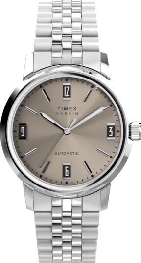 Timex Marlin Automatic Steel 40mm Silver