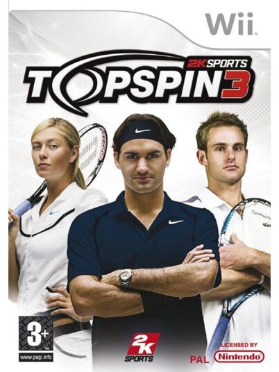 Top Spin 3 (Inc. 2 Racquets) (Wii) Top Spin 3 (Inc. 2 Racquets) (Wii)