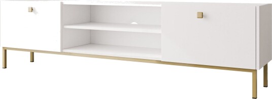Hermann TV-benk 180 cm - Hvit