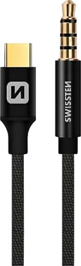 Usb-Kabel Usb-C Til Mini Jack 3,5 Mm 1,5 M Svart 73501303 Usb-Kabel Usb-C Til Mini Jack 3,5 Mm 1,5 M Svart 73501303