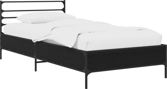  Sengestamme Svart eik 80 x 200 cm Konstruert tre