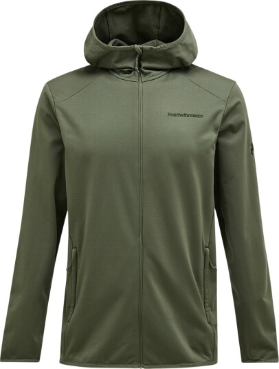 Peak Performance Men's Light Zip Hood Pine Needle XL