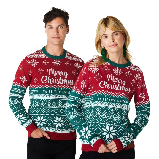 Silly Santa Filthy Animal Julegenser - XXX-Large