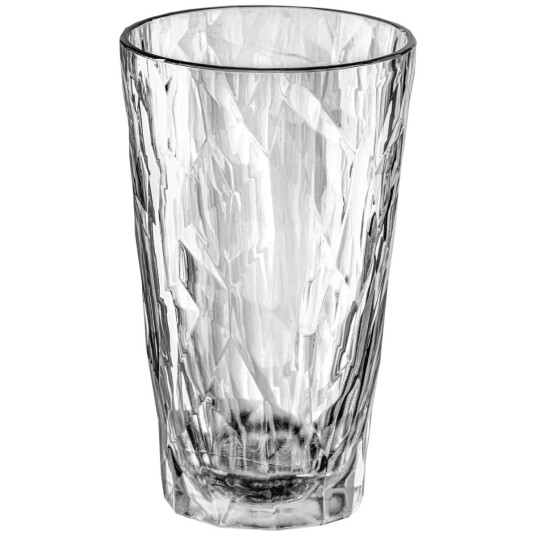 Koziol Longdrinkglass Tumbler Club No. 6 Superglas; 41cl 8.7x14.1 cm  Transparent; 0.3 l målestrek 12 Stykk  Forpakning