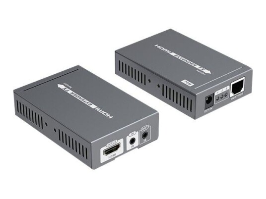 Deltaco HDMI Extender 70m med PoE - HDBaseT Videotilbehør