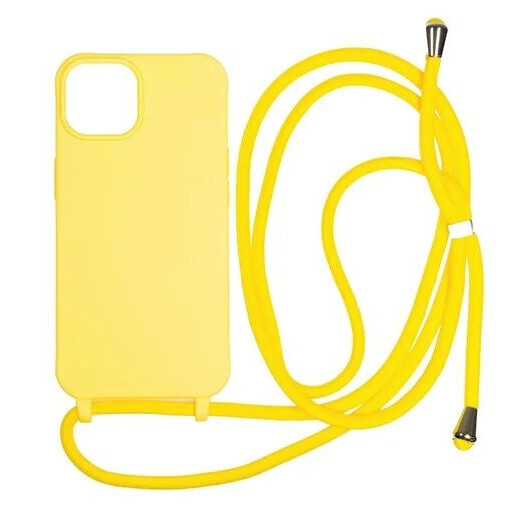 Mobile Origin Lanyard Case - yellow - iPhone 14