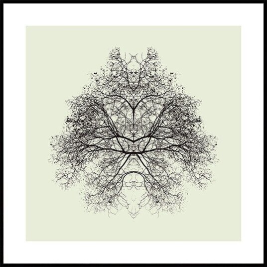 Rorschach Test Poster Plakat / 30x30cm Rorschach Test Poster Plakat / 30x30cm