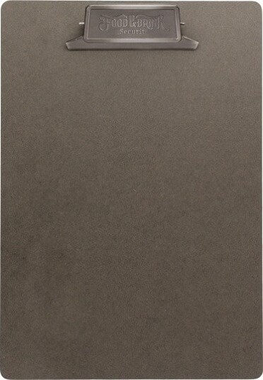 Menukortholder Clipboard A4 L33.5Xb23cm Brun,1 Stk