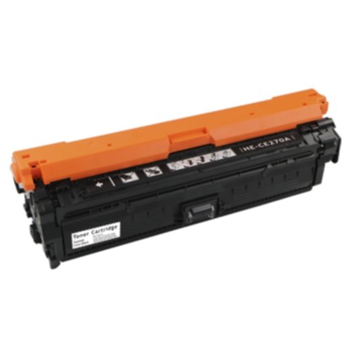 CE270A, Tonerkassett, erstatter HP 650A, svart, 13.500 sider, inkClub