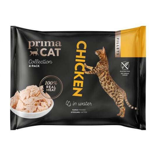 Primacat Chicken In Water (4X50 G)