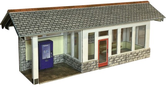 Metcalfe PO323 - H0 Moderne Platform Skur