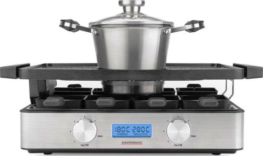 Gastroback T-42561 Avansert Raclette- og Fonduegryte (1,5L)