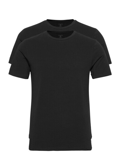 Björn Borg Core Slim T-Shirt 2P - Black - XXL Björn Borg Core Slim T-Shirt 2P - Black - XXL