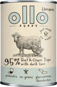 Ollo Valp Puppy Umami Våtfôr Til Med Andelever 400 G