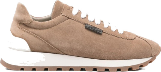 Brunello Cucinelli Dame Sko Beige 38 1/2 EU, Brunello Cucinelli Dame Sko Beige 38 1/2 EU,