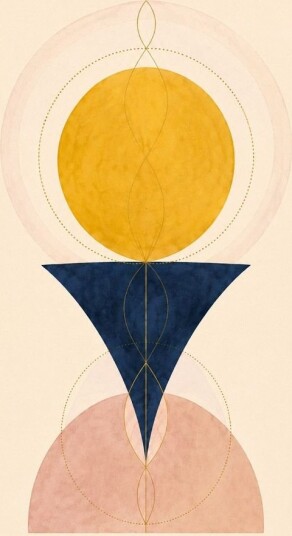 Plakat Geometrisk Harmoni