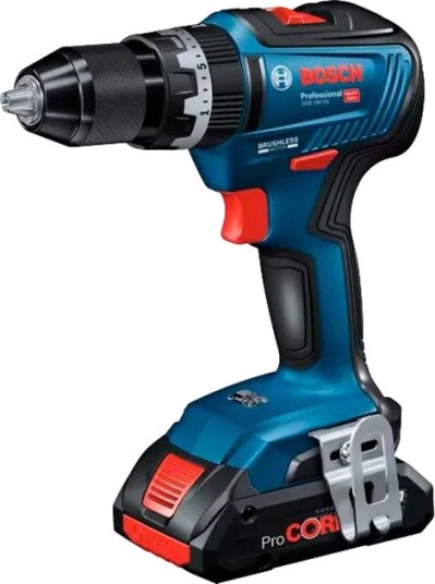 Bosch Slagdrill GSB 18V-55 Med Batterier 18v