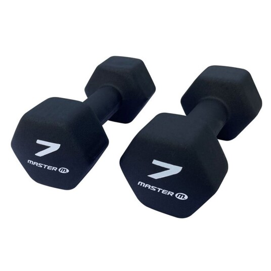 Master Fitness Neoprenhantlar i par, Hantlar Neoprene/Vinyl