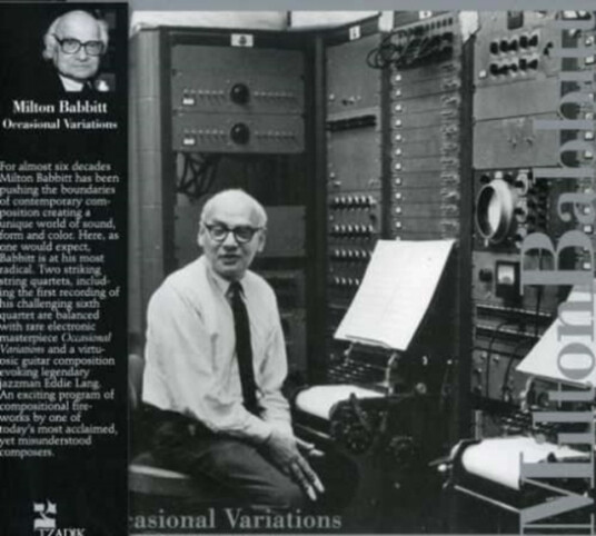 Milton Babbitt Babbitt Music CD